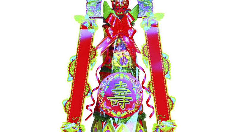 無燈牛角大壽塔